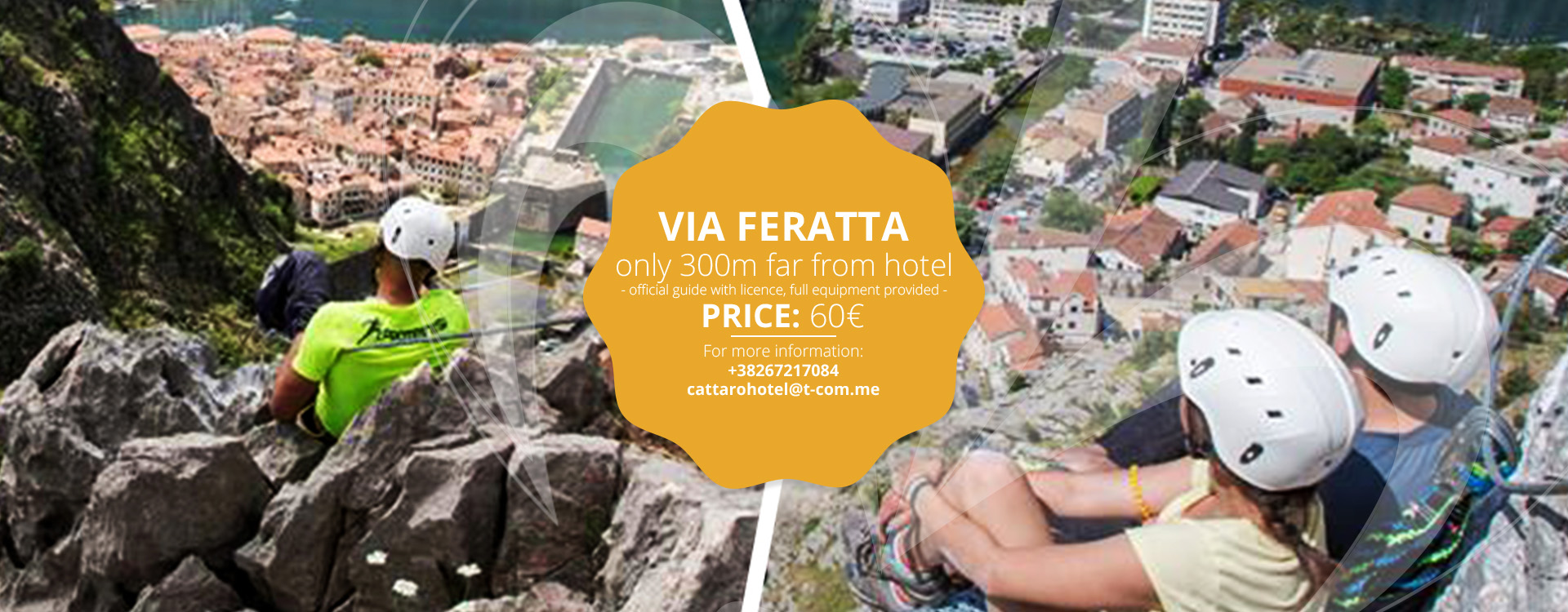 Via Feratta - Cattaro tour